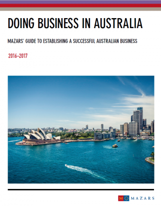 Doing business Australia icone